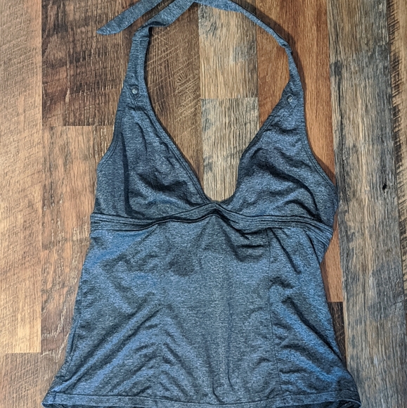 ATHLETA BETTONA GREY HALTER TANKINI - Picture 8 of 9